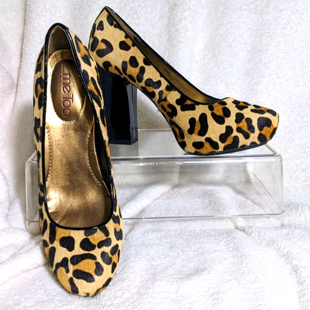 Me Too Leopard Platform Pumps | Size 8 - Picture 7 of 11